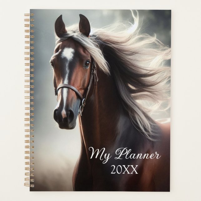 Beautiful Equestrian  Planner (Front)