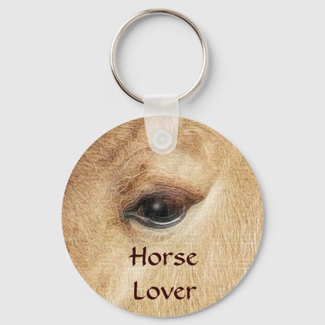 Beautiful Equines Horse-lover's Gift Key Ring (Front)
