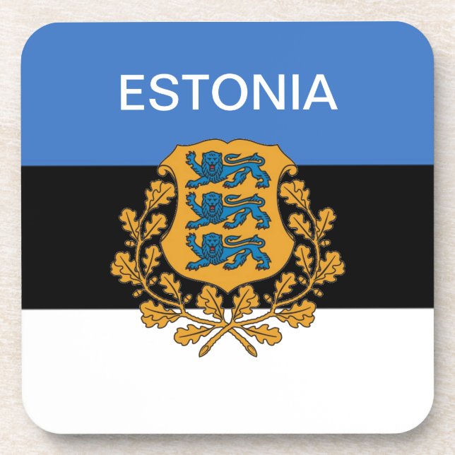 Beautiful Estonia Coaster Set! (Front)