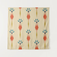Beautiful Ethnic abstract ikat art. Seamless Kasur