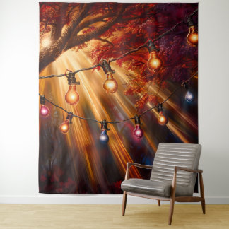 Beautiful Evening Wedding Backdrop Tapestry