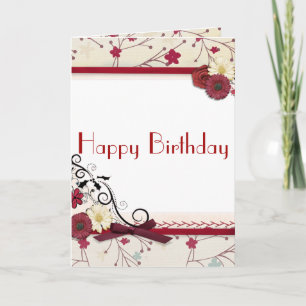 Beautiful Expressions - Birthday Card