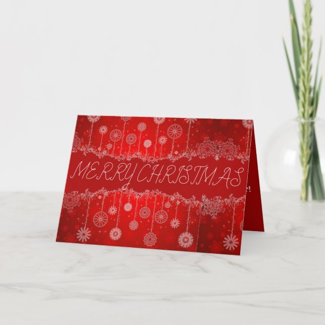 BEAUTIFUL EXPRESSIONS- Christmas Greeting Card (Front)