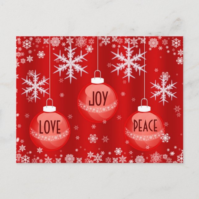Beautiful Expressions Holiday Postcard (Front)