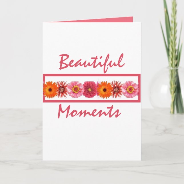 BEAUTIFUL EXPRESSIONS -Stationery Greeting Card (Front)