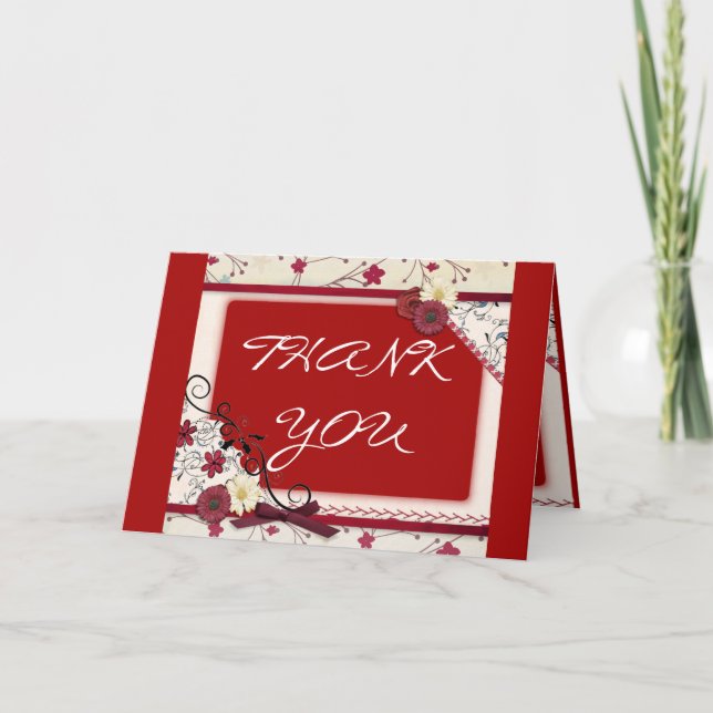 Beautiful Expressions Thank You Card (Front)