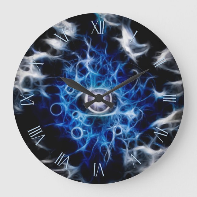 Beautiful Eye Design Large Clock (Front)