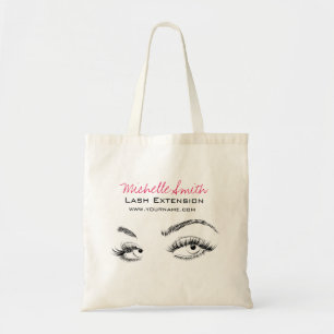 Beautiful eyes Long lashes Lash Extension Tote Bag