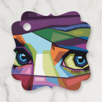 Beautiful eyes pop art