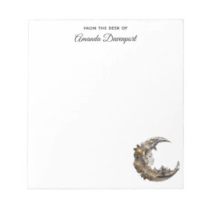 Beautiful Face in the Moon Notepad