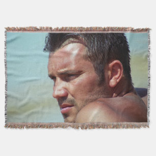 Beautiful Face Throw Blanket