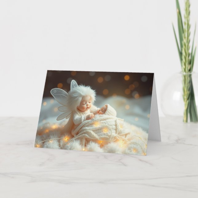 Beautiful Fairy Baby Cards (Front)