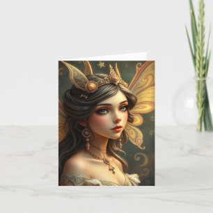 Beautiful Fairy Portrait Card
