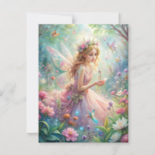 Beautiful Fairy Postcard