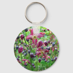 Beautiful Fairy Wings Flowers & Buds Spring Photo Key Ring