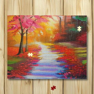 Beautiful Fall Day   Autumn Path   Jigsaw Puzzle