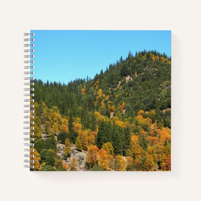 Beautiful Fall day in the mountains..... Notebook (Front)