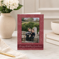 Beautiful Fall Happy Birthday Grandma Photo
