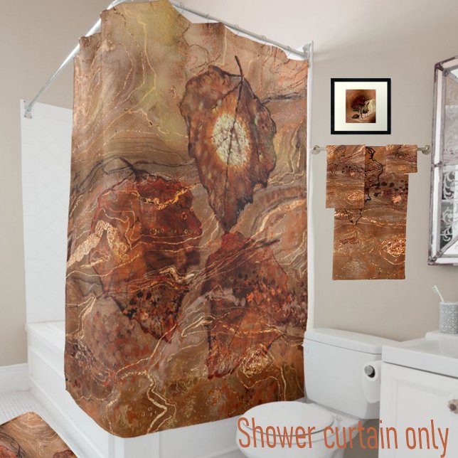 Beautiful Fall theme  Shower Curtain (Creator Uploaded)