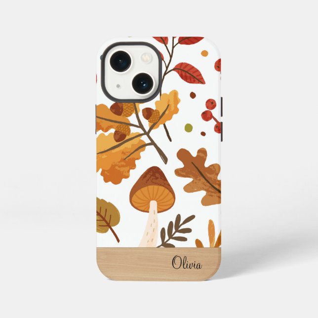 beautiful fall themed iphone case (Back)
