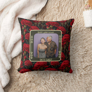 Beautiful Family 10Th Anniversary Throw Pillow 