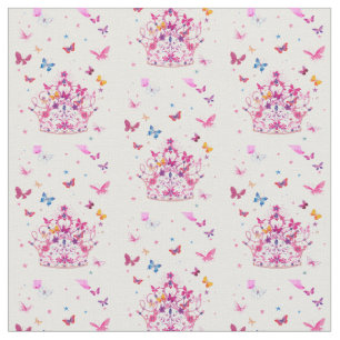 Beautiful Fantastic Feminine Little butterflies Fabric