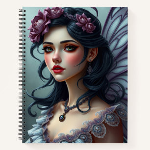 Beautiful Fantasy Fairy Art Notebook