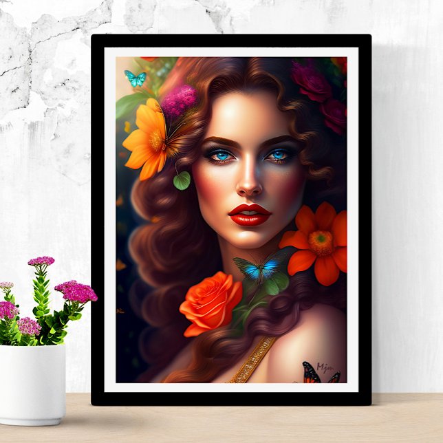 Beautiful Fantasy Flower Fairy Poster (Creator Uploaded)