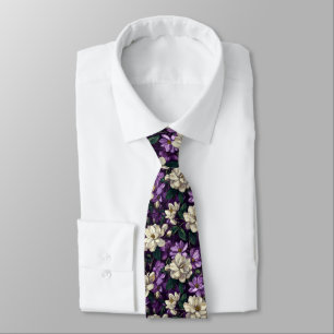 Beautiful Fathers Day Gardenias Flower Tie