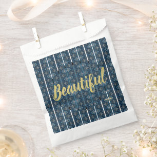 Beautiful Favour Bags by Poet Adiela Akoo