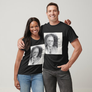 Beautiful FDR Portrait & Fear Itself Quote  T-Shirt