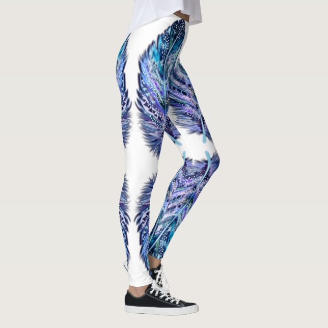 Beautiful Feathers 2012- Choose your colours Leggings (Right)