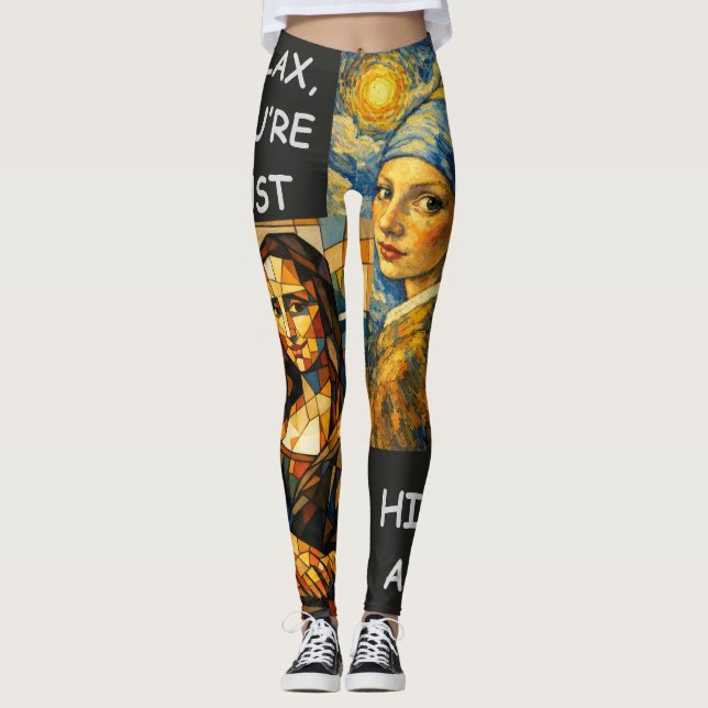 Beautiful Fever Dream Leggings (Front)