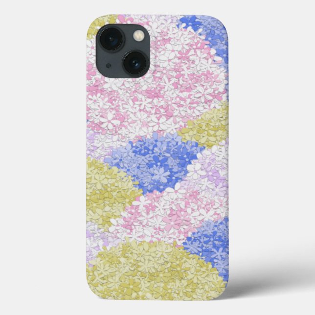 Beautiful Fields Of Hydrangeas Case-Mate iPhone Case (Back)
