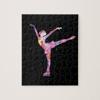 beautiful figure skater girl idea - figure ice jigsaw puzzle