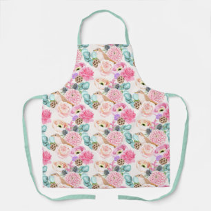  Beautiful Floral Apron