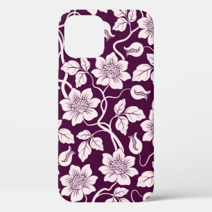 Beautiful Floral Background iPhone 12 Case