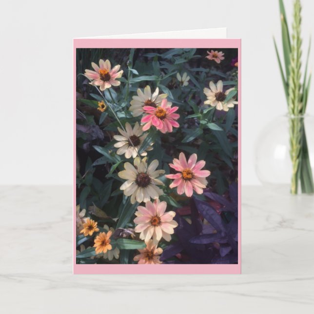 Beautiful Floral Birthday Card (Front)