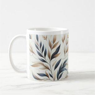 Beautiful Floral Design Coffee Mug/ Elegant Design Mug