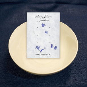 Beautiful Floral Earring   6 Stud Display Cards