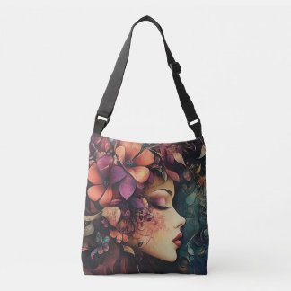 Beautiful Floral Escape Crossbody Bag