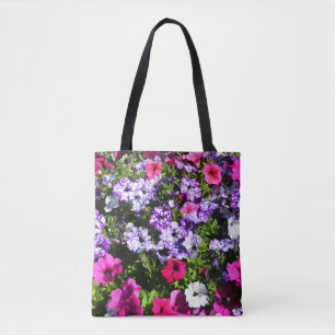Beautiful floral fashion tote bag