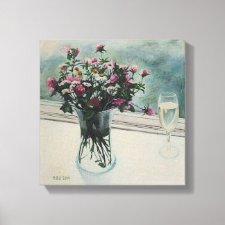 Beautiful floral fine art canvas by Pola.B.Alex