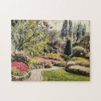 Beautiful Floral Landscape Jigsaw Puzzle