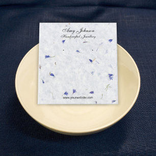 Beautiful Floral Paper Earrings Display Cards