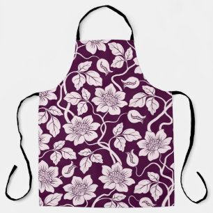 Beautiful Floral Pattern Apron