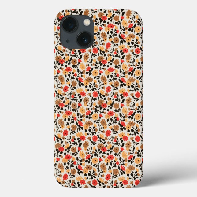 Beautiful Floral Pattern  Case-Mate iPhone Case (Back)