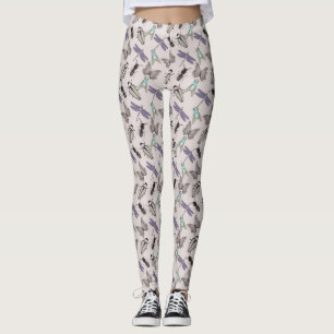 Beautiful Floral Pattern Leggings