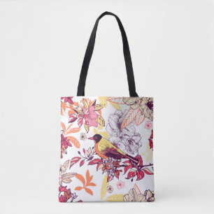Beautiful Floral pattern Tote Bag