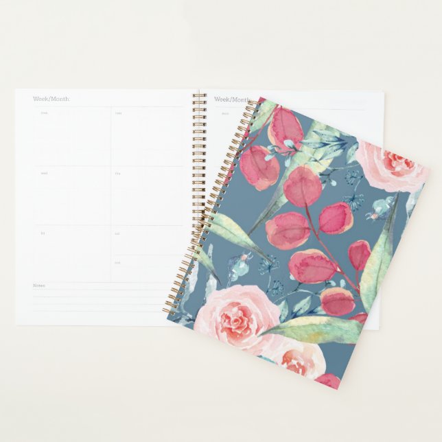 beautiful floral planner (Display)